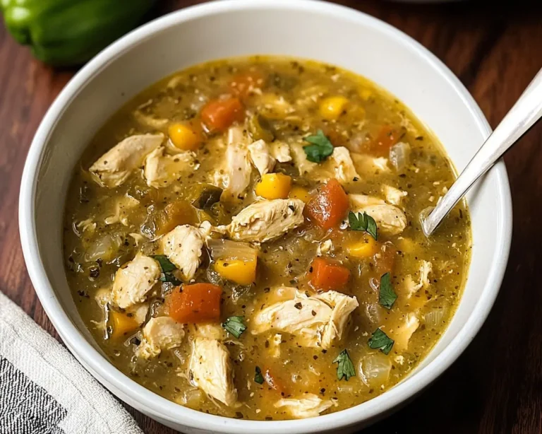Green Chile Chicken Stew