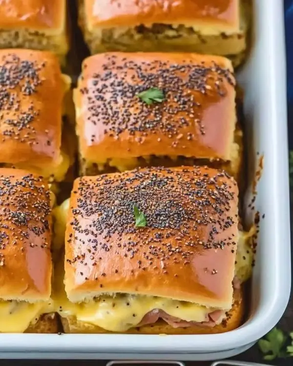 Ham and Cheese Sliders 4 Ham and Cheese Sliders recipe