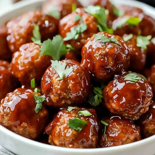 Honey BBQ Crockpot Meatballs 5 Honey BBQ Crockpot Meatballs