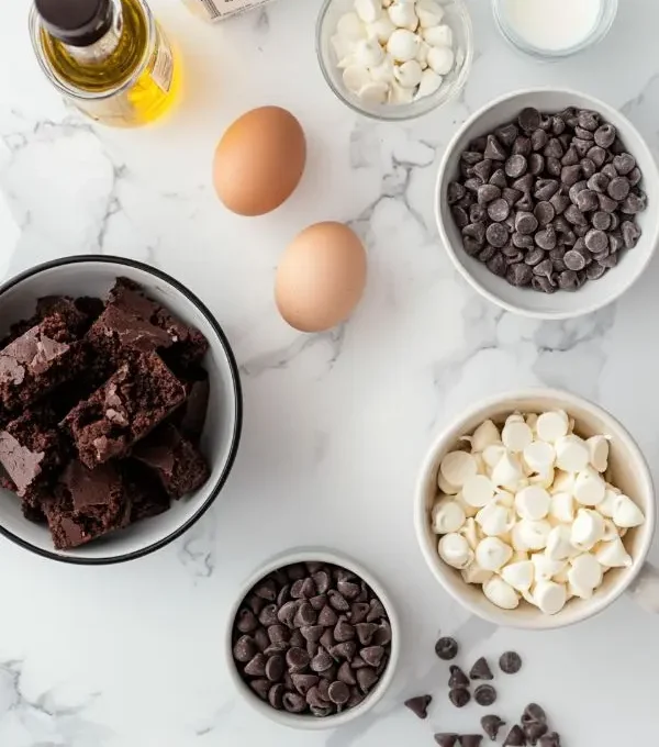 Fudgy Football Brownies 2 Ingredients for Brownie Footballs