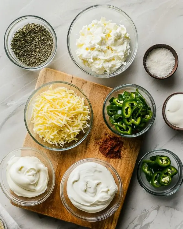 Cheesy Hatch Green Chile Dip 2 Ingredients for Cheesy Hatch Green Chile Dip
