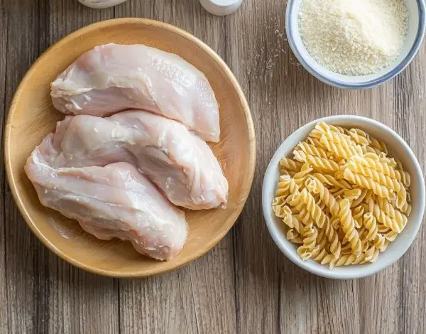 4 Ingredient Crockpot Garlic Parm Chicken 2 Ingredients for Crockpot Chicken Recipes With Parmesan Garlic Sauce