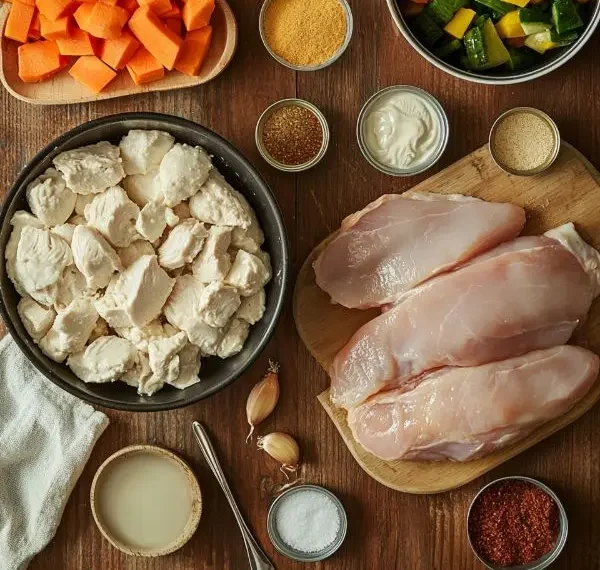 Chicken Pot Pie in the Slow Cooker 2 Ingredients for Easy Slow Cooker Chicken Pot Pie