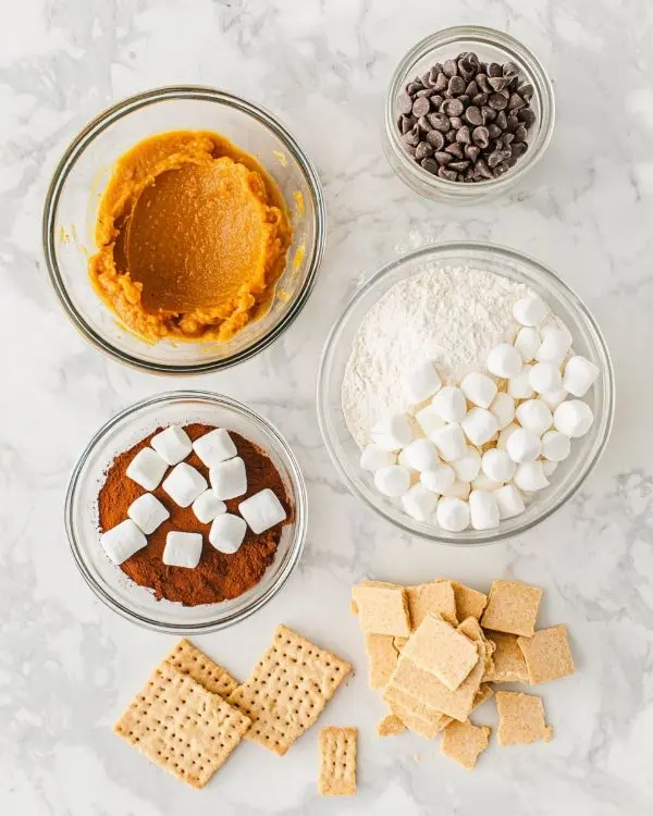 Pumpkin S'mores Cookies Recipe 2 Ingredients for Mini Pumpkin Desserts