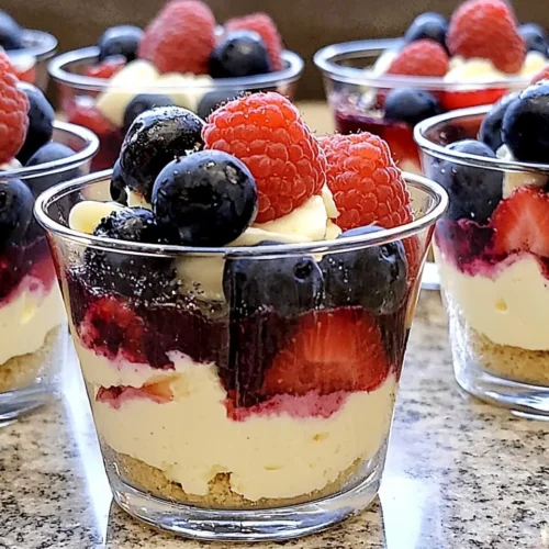 Mixed Berry Mini Trifles 5 Mixed Berry Mini Trifles