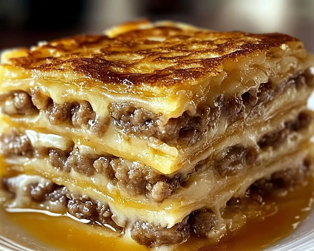 Pancake Sausage Casserole
