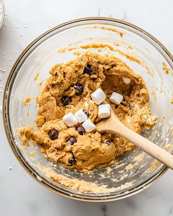 Pumpkin S'mores Cookies Recipe 3 Preparation of Pumpkin Smores Cookies