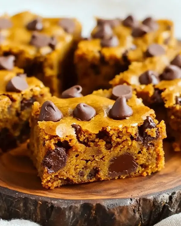 Ultimate Chocolate Chip Pumpkin Bars 3 Pumpkin Chocolate Chip Bars