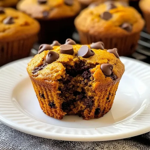 Ultimate Pumpkin Chocolate Chip Muffins 5 Pumpkin Chocolate Chip Muffins
