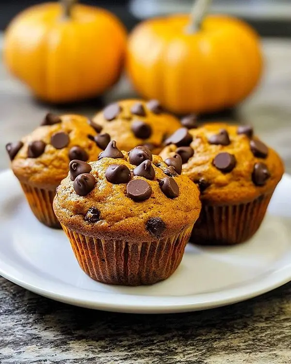 Ultimate Pumpkin Chocolate Chip Muffins 4 Pumpkin Chocolate Chip Muffins recipe