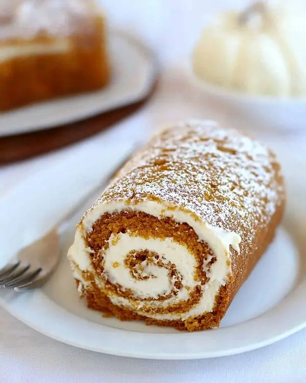 Classic Pumpkin Spice Cake Roll Recipe 3 Pumpkin Rolls Recipe