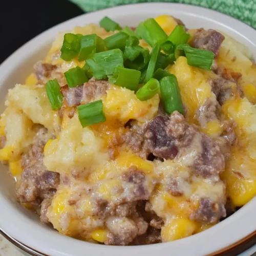 Slow Cooker Cowboy Casserole 5 Slow Cooker Cowboy CasseroleSlow Cooker Cowboy Casserole