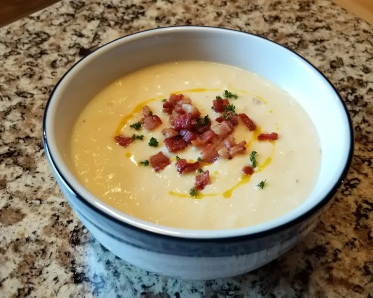 Slow Cooker Potato Soup with Bacon & Cream Cheese