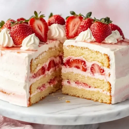 Strawberry Shortcake Layer Cake Recipe 5 Strawberry Shortcake Layer Cake