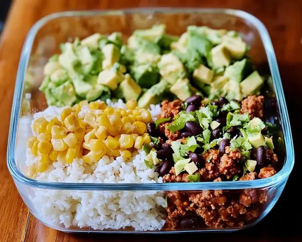 Turkey Taco Salad Bowls 2 Taco Lunch Bowls