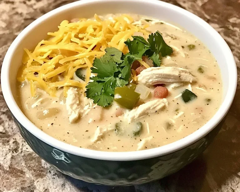 The BEST Creamy White Chicken Chili Recipe