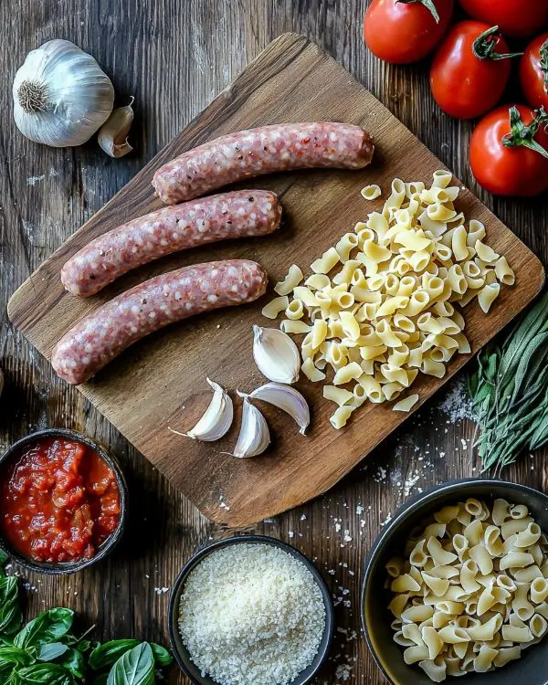 Creamy Parmesan Italian Sausage Ditalini Soup 2 The best ingredients for Sausage Soup Recipes