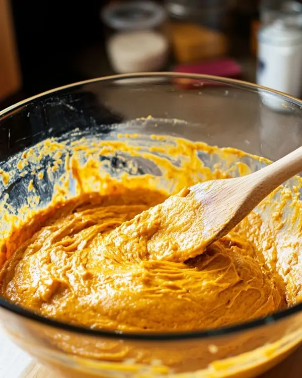 Ultimate Sour Cream Pumpkin Bread 3 The preparation of pumpkin sour cream bread