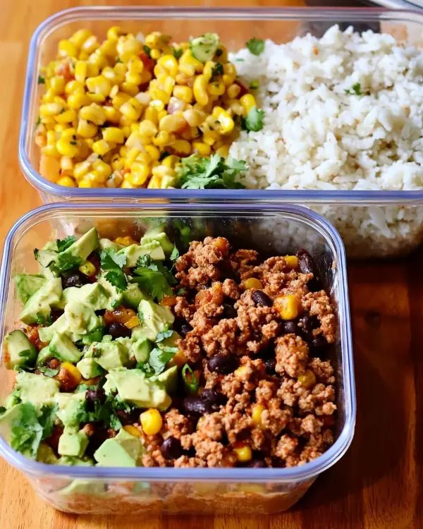 Turkey Taco Salad Bowls 4 Turkey Taco Sala Bowl