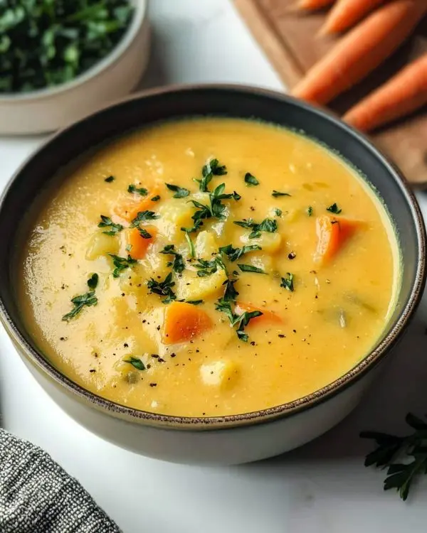 Vegan Carrot Potato Soup 3 Vegan Carrot Potato Soup recipe