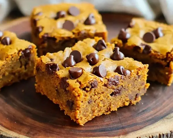 Ultimate Chocolate Chip Pumpkin Bars 4 Vegan Pumpkin Chocolate Chip Bars