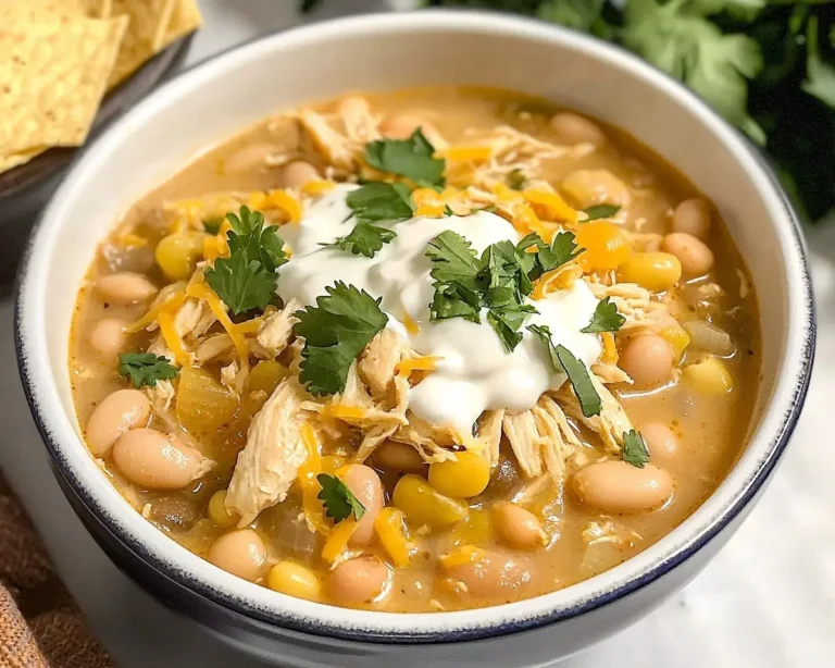 White Bean Chicken Chili Recipe