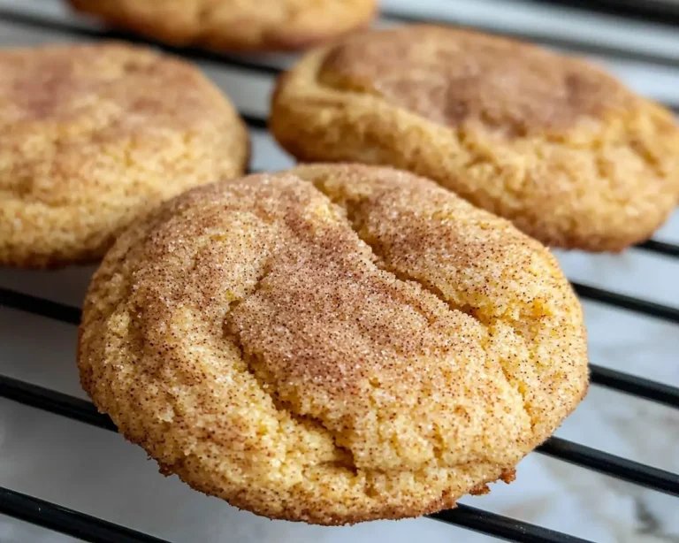 easy Pumpkin Snickerdoodle cookie recipe