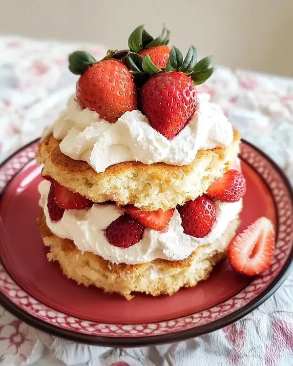 Classic Strawberry Shortcake Recipe 2 strawberry shortcake
