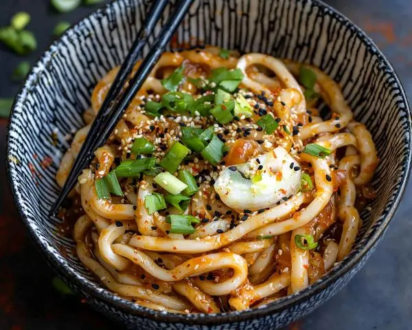 10 Minute Chili Oil Udon Noodles 2 10 Minute Chili Oil Udon Noodles recipe