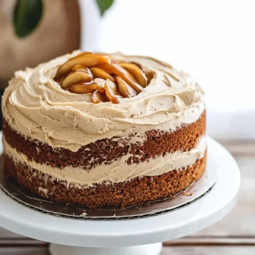 Apple Cider Cake with Salted Caramel Buttercream 5 Apple Cider Cake with Salted Caramel Buttercream