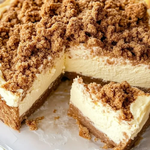 Apple Crumble Cheesecake