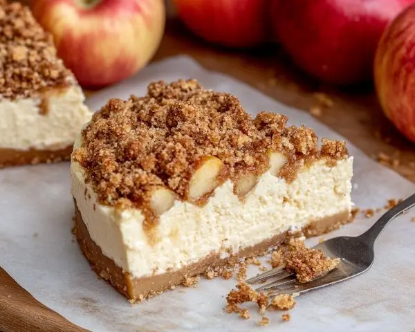 Apple Crumble Cheesecake recipe