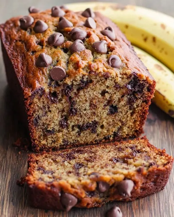 Chocolate Chip Banana Bread Recipe 3 Banana Bread