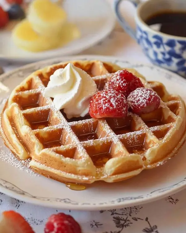 Belgian Waffle Recipe 3 Belgian Waffles