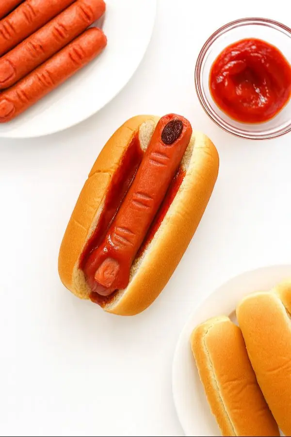 Bloody Finger Hot Dogs 4 Bloody Finger Hot Dogs recipe