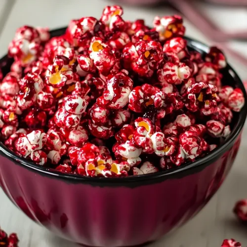 Bloody Red Velvet Popcorn 5 Bloody Red Velvet Popcorn