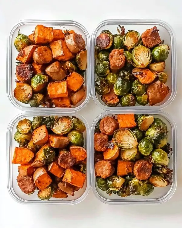 Chicken Apple Sausage Sheet Pan Dinner 2 Chicken Apple Sausage