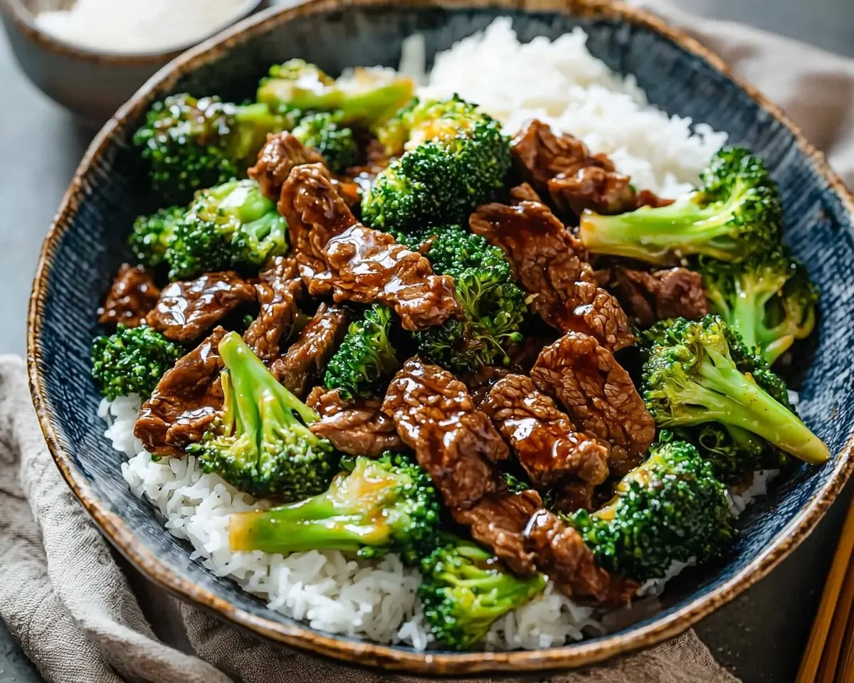 Chinese Beef and Broccoli