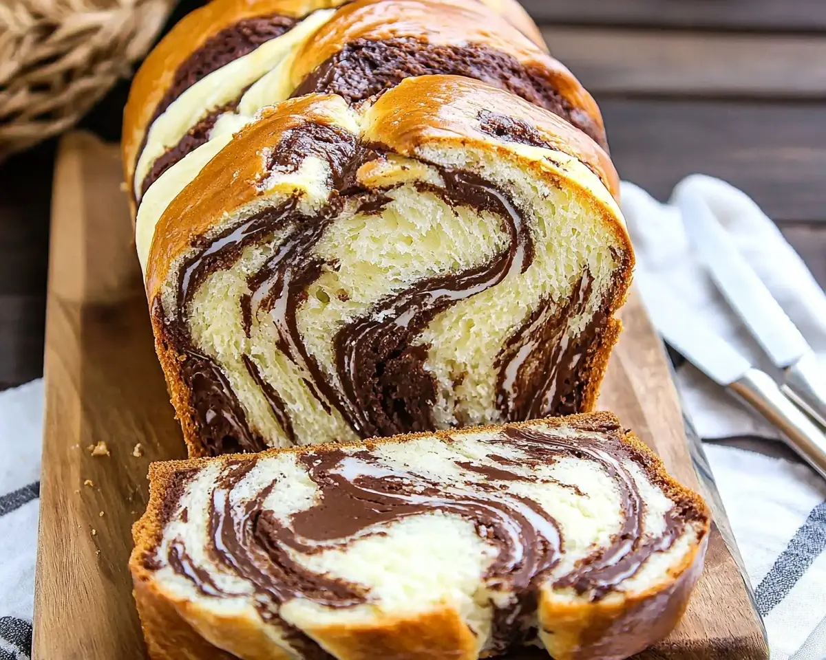 Chocolate Marble Bread