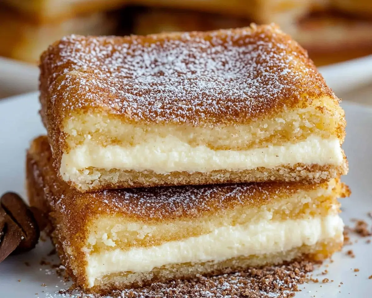 Churro Cheesecake Bars
