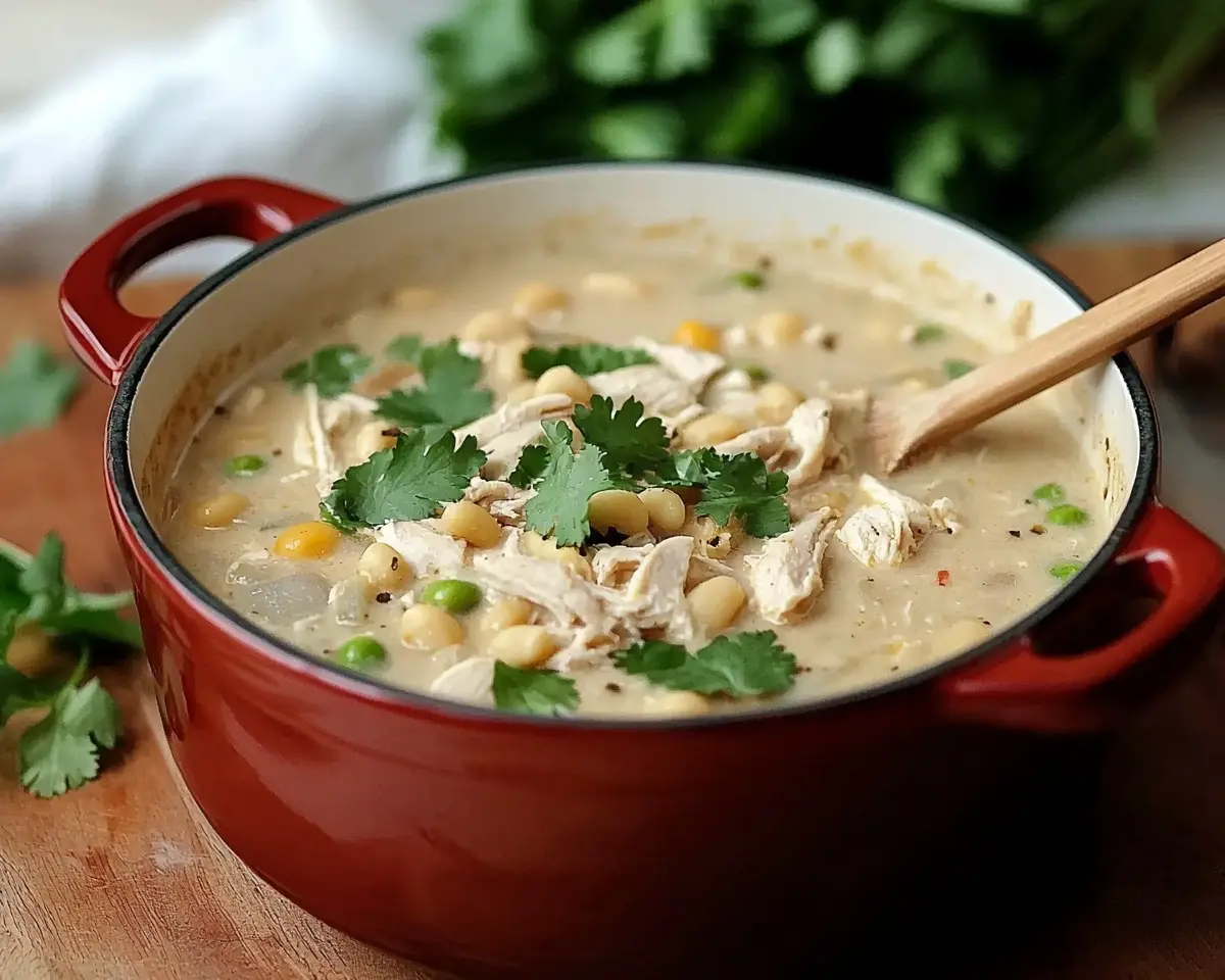 Creamiest White Chicken Chili