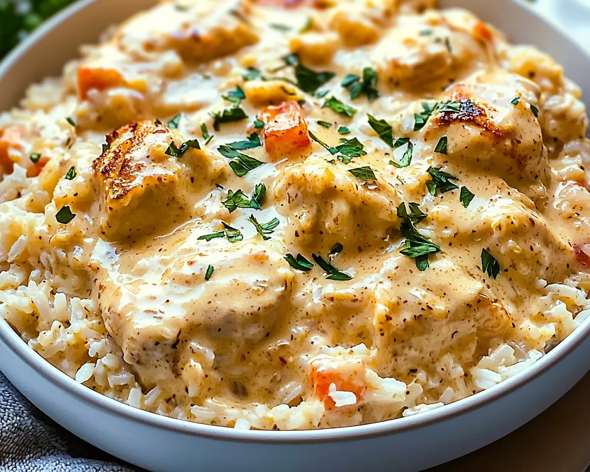 Creamy Chicken and Rice