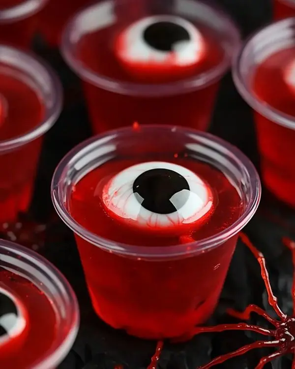 Creepy Halloween Eyeball Jello Shots 2 Creepy Halloween Eyeball Jello Shots