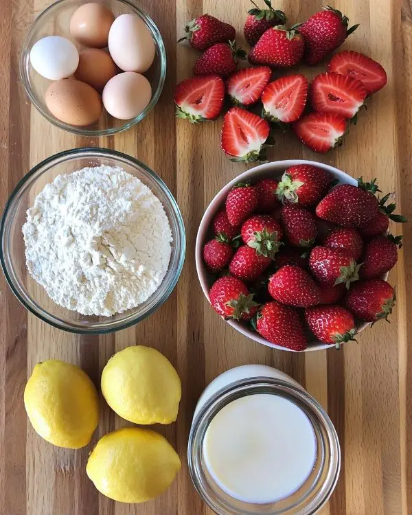 The Best Strawberry Shortcake 2 Easy Springtime Strawberry Shortcake ingredients