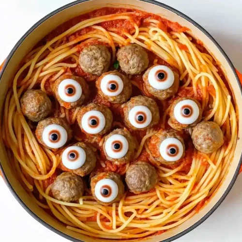 Eyeball Spaghetti and Meatballs 5 Eyeball Spaghetti and Meatballs