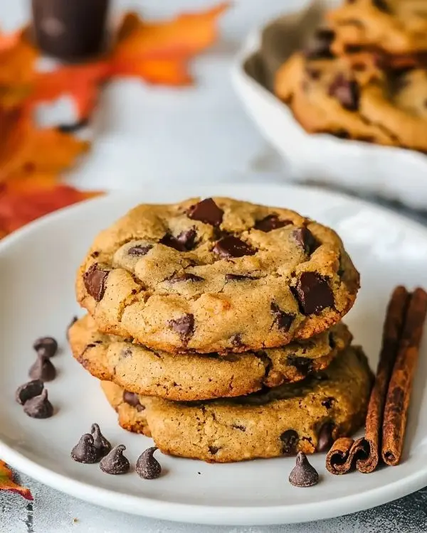 Fall Spiced Chocolate Chip Cookies 2 Fall Spiced Chocolate Chip Cookies recipe
