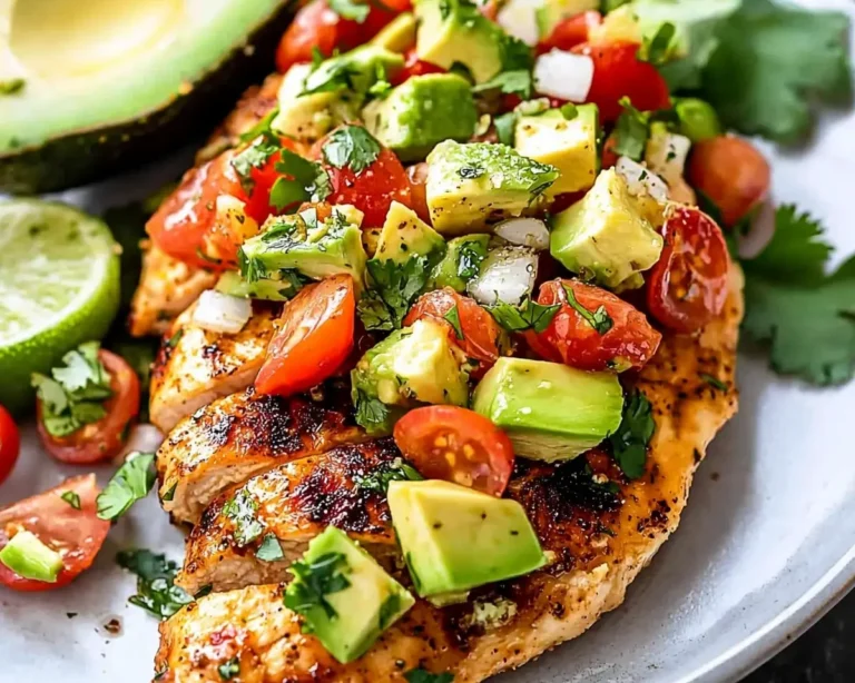 Fiesta Lime Chicken with Avocado