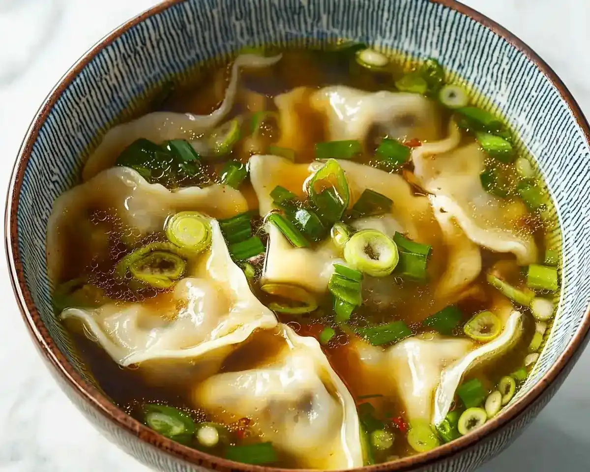Gyoza Soup: Japanese Dumpling Comfort Bowl 1 Gyoza Soup
