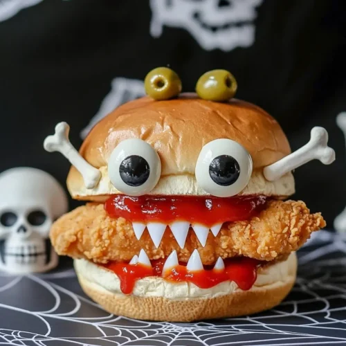 Halloween Chicken Parm Sliders 5 Halloween Chicken Parm Sliders