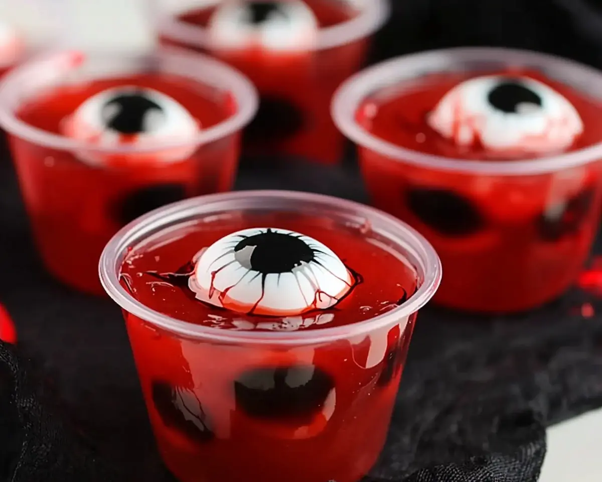 Halloween Eyeball Jello Shots